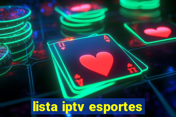 lista iptv esportes